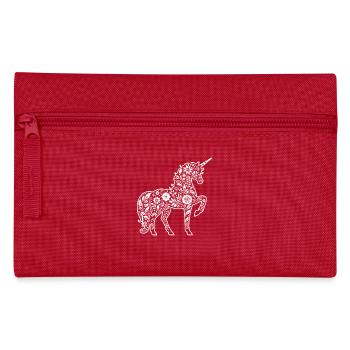 Fantasy Unicorn Horse Fans Unicorn Lovers - Pencil Case - red - Front