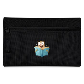 Reading pleasure for book lovers - Pencil Case - black - Front