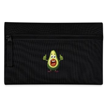 Avocat joyeux avec les pouces levés - Trousse - noir - Devant
