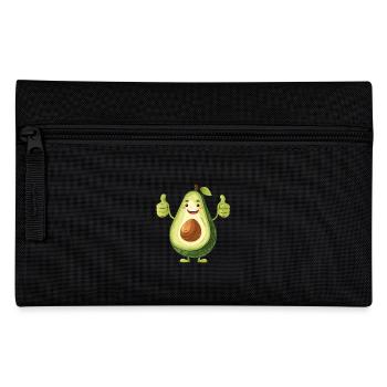 Avocat joyeux avec les pouces levés - Trousse - noir - Devant