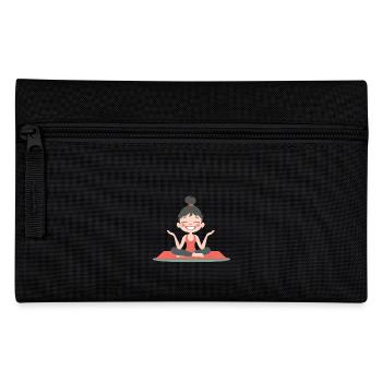 Relaxed meditation for your home - Pencil Case - black - Front
