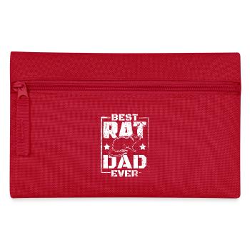 Propriétaire d’un amoureux des rats de compagnie, meilleur papa de rat de tous les temps - Trousse - rouge - Devant