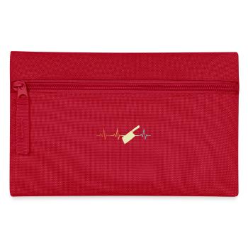 Hackmesser Herzklopfen - Federtasche - Rot - Vorne