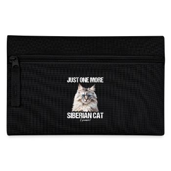 Chat Sibérien Sibirische Katze - Trousse - noir - Devant