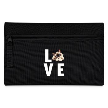 Chaton raquette Chat raquette - Trousse - noir - Devant