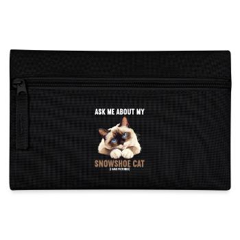 Chaton raquette Chat raquette - Trousse - noir - Devant