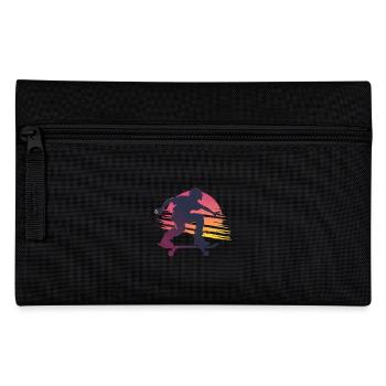 Skateboard Sonnenuntergang Silhouette - Federtasche - Schwarz - Vorne