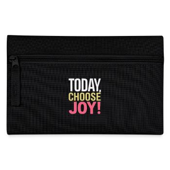Aujourd’hui, je choisis la joie dans ta vie - Trousse - noir - Devant