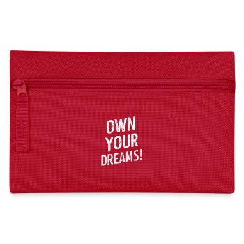 Own Your Dreams Motivation - Pencil Case - red - Front