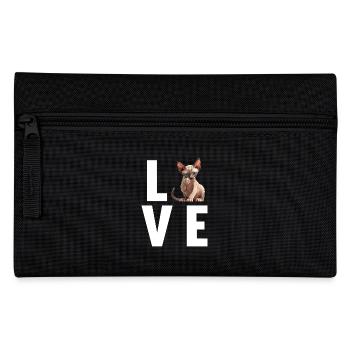 Sphynx Kitten Sphynx Cat - Pencil Case - black - Front