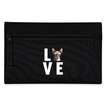 Sphynx Kitten Sphynx Cat - Pencil Case - black - Front