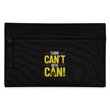 Do not convert can to can by - Pencil Case - black - Front