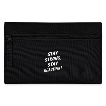 Restez forte, restez belle - Trousse - noir - Devant