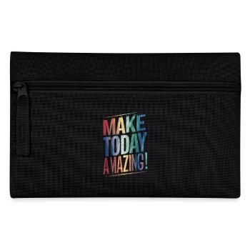 Do Incredibly Positive Thinking Today - Pencil Case - black - Front