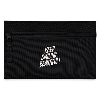 Gardez le sourire belle affirmation positive - Trousse - noir - Devant