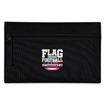 Flag Football America Flag - Pencil Case - black - Front