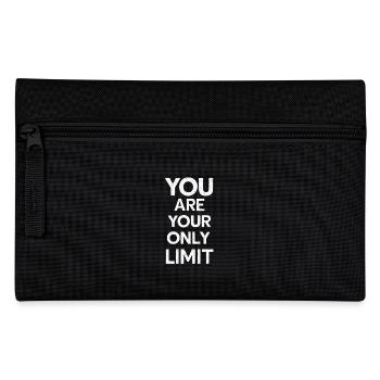 You Are Your Only Limit Motivation - Federtasche - Schwarz - Vorne
