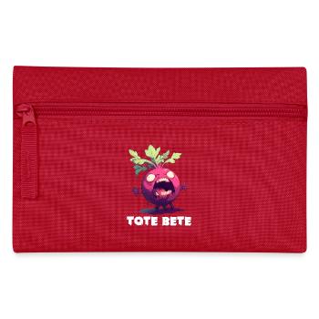 Halloween Rote Bete Tote Beete Tote Bete - Federtasche - Rot - Vorne