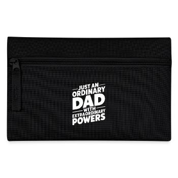 Ordinary dad with extraordinary powers - Pencil Case - black - Front