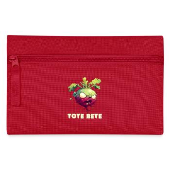 Halloween Rote Bete Tote Beete Tote Bete - Federtasche - Rot - Vorne