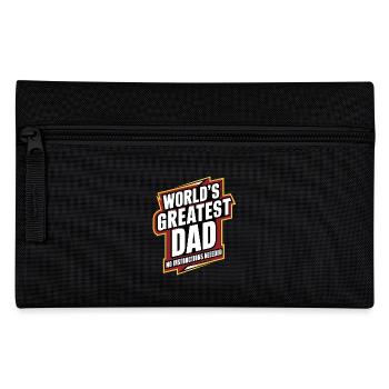 World's Greatest Dad - Keine Anleitung Nötig - Federtasche - Schwarz - Vorne