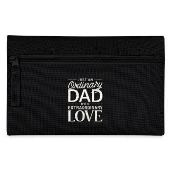 Ordinary Dad Extraordinary Love - Pencil Case - black - Front
