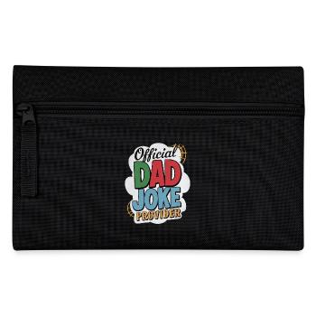 Offizieller Dad Joke Provider - Federtasche - Schwarz - Vorne