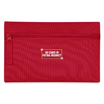 Latin Funny Latin Saying - Pencil Case - red - Front