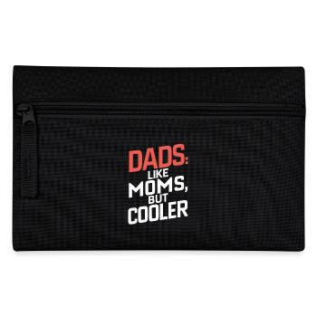 Les papas comme les mamans sont juste cool en disant - Trousse - noir - Devant