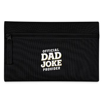 Offizieller Dad Joke Provider - Federtasche - Schwarz - Vorne