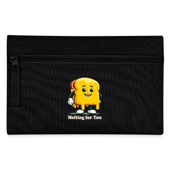 Merge For You Grilled Cheese - Pencil Case - black - Front