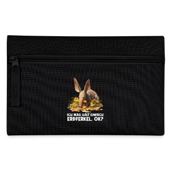 Erdferkeln Erdferkel - Federtasche - Schwarz - Vorne
