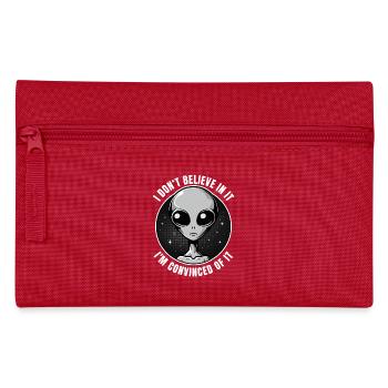 Extraterrestres Existence Foi Convaincue - Trousse - rouge - Devant
