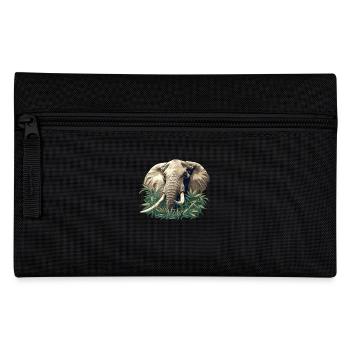 Elefanten Elefant - Federtasche - Schwarz - Vorne