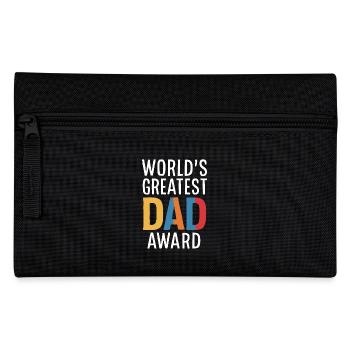 World's Greatest Dad Award - Federtasche - Schwarz - Vorne