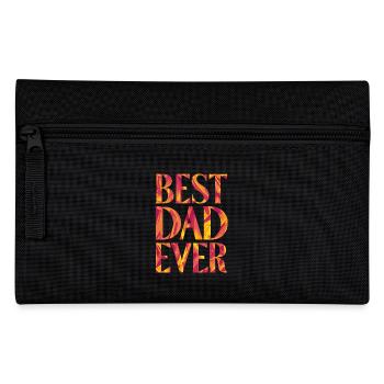 Meilleur papa du monde : Motif ardent - Trousse - noir - Devant