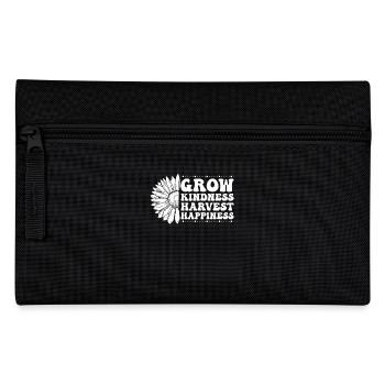 Grow Friendliness Harvest Happiness - Pencil Case - black - Front