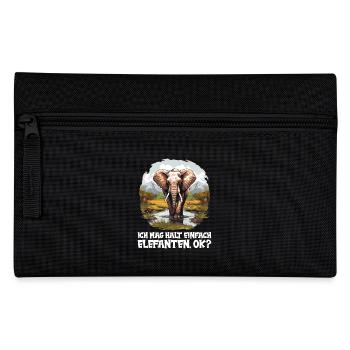 Elephant Elephant - Pencil Case - black - Front