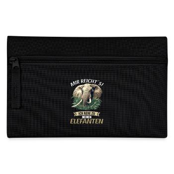 Elephant Elephant - Pencil Case - black - Front