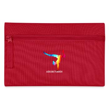 Gymnast Gymnastics Gymnastics Club Aerobic Gymnastics - Pencil Case - red - Front