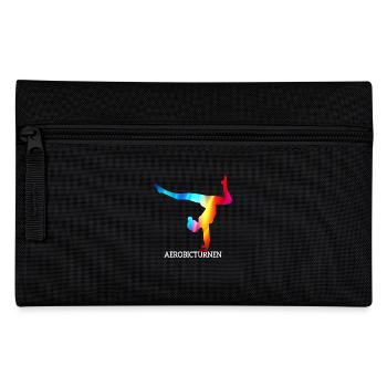 Gymnast Gymnastics Gymnastics Club Aerobic Gymnastics - Pencil Case - black - Front
