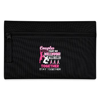Ballroom Dance Couples Ballroom Dancing Together - Pencil Case - black - Front