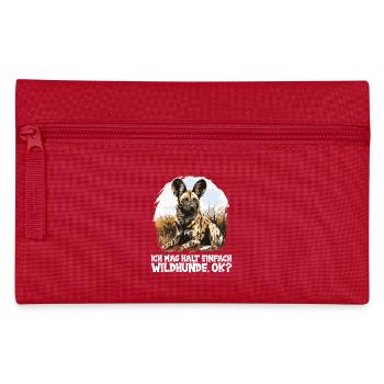 Wild Dogs Wild Dog - Pencil Case - red - Front