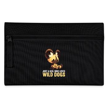 Wildhunde Wildhund - Federtasche - Schwarz - Vorne