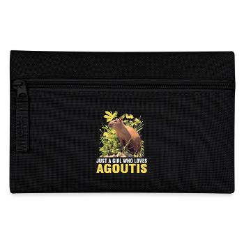 Agouti Agutis Aguti - Federtasche - Schwarz - Vorne