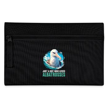 Albatross Albatrosse Albatros - Pencil Case - black - Front