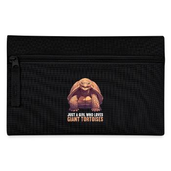 Giant tortoises Giant tortoise - Pencil Case - black - Front