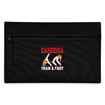 Capoeira trainieren und kämpfen - Federtasche - Schwarz - Vorne