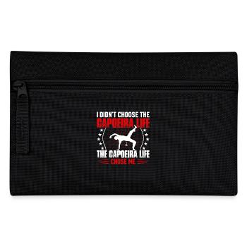 I didn't choose the capoeira life the capoeira - Pencil Case - black - Front