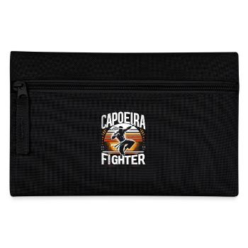 Capoeira-Kämpfer - Federtasche - Schwarz - Vorne
